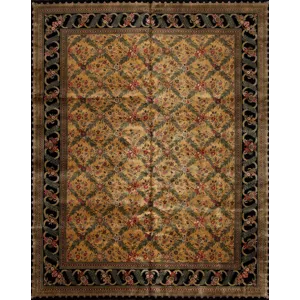 One of a Kind 84308 Rajasthan Collection , 6003f, Gold/Black