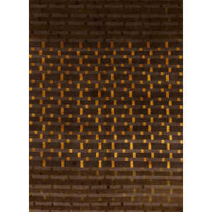 Assorted Modern 85669 Nepalese Zilka 80 Knot Wool & Silk Z-06