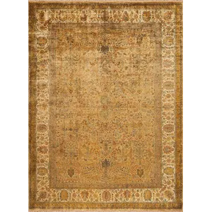 Assorted Traditional 85896 Golden Age 2 Sumac, Mint/Ivory
