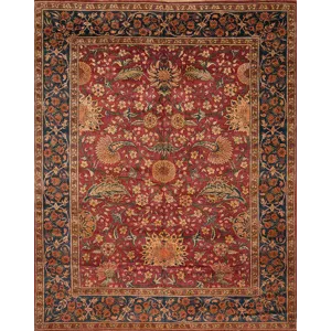 86639 10 12 LAHORE 2 RED BLUE 11.9 X 14.11 86639 10 12 Lahore 2, Red/Blue