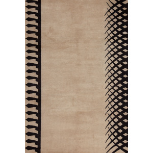 Assorted Modern 87055 K. Hoppen Tribal 80 Knot Wool Sa-06