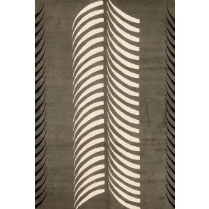 Assorted Modern 87056 K. Hoppen Tribal 80 Knot Wool Sa-07