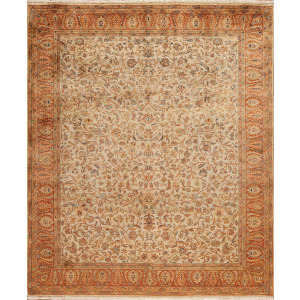 Pacific Heights, 87362 Ph-6011, Ivory/Rust
