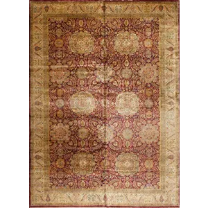 Mansion Sizes 88254 Golden Age Victoria, Claret/Ivory