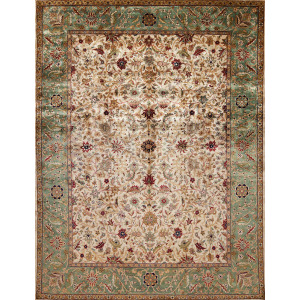 Stately Manor, Windmere, Straw/Arctic Blue