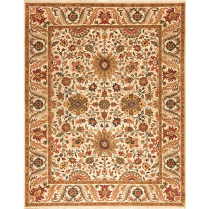 Mahal, M-216, Ivory/Ivory