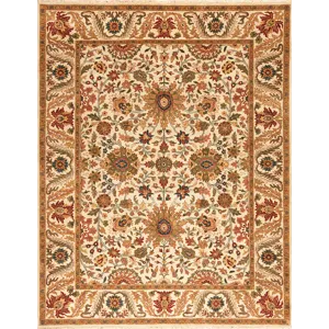 Mahal, M-216, Ivory/Ivory