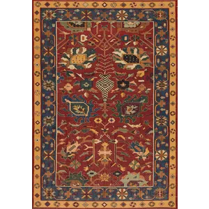 Discovery Flatweaves, 98910 A-7, Red