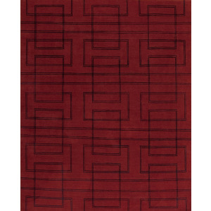 Modern Tibet 2, Architectural Lines, Paprika