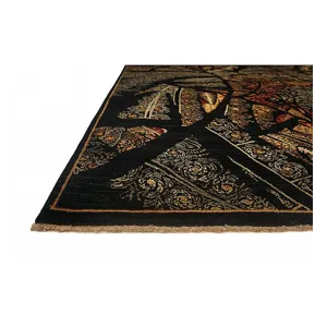 Art Tec, Camaflower Wool &amp; Silk, Black