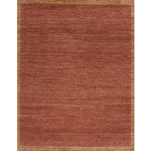 Textures, Herringbone, Crimson/Pumpkin
