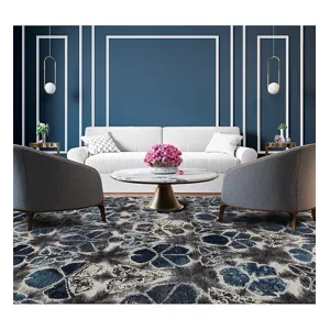 Shibori Couture, Mito, Grey-Blue