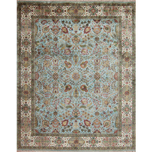 Golden Age, Tudor, Blue/Ivory