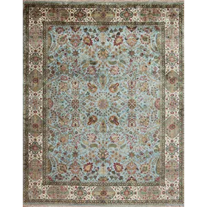 Golden Age, Tudor, Blue/Ivory