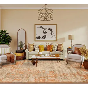 European Reserve Wool &amp; Silk, Versailles, Ivory-Coral