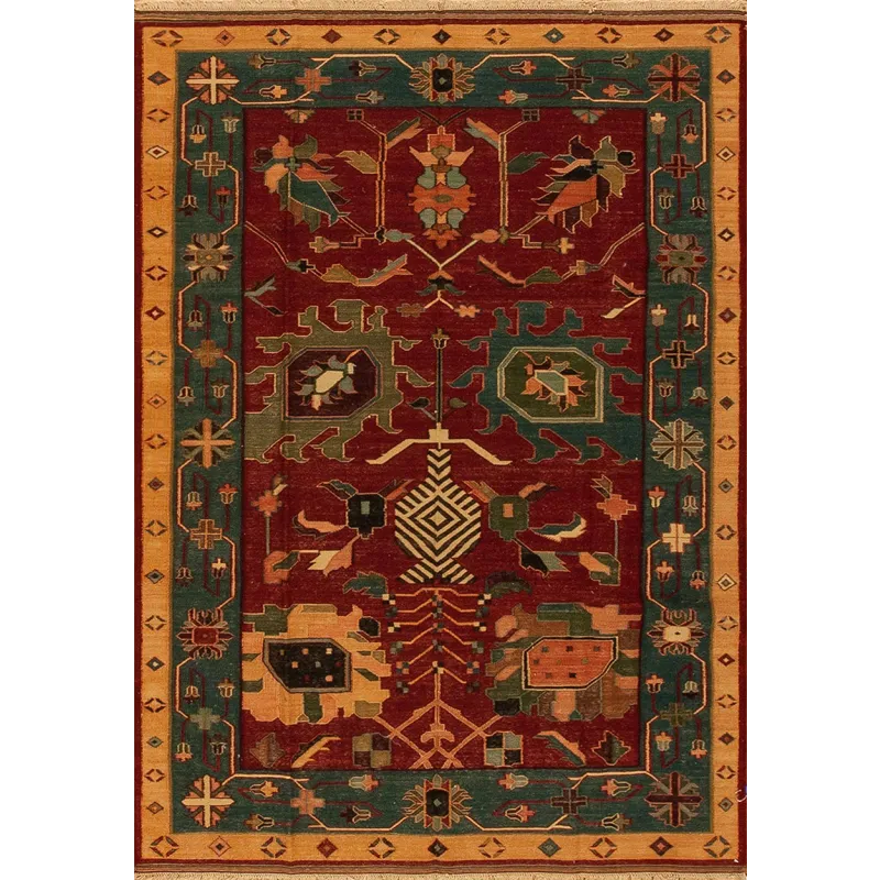Discovery Flatweaves, 106889 A-7, Red