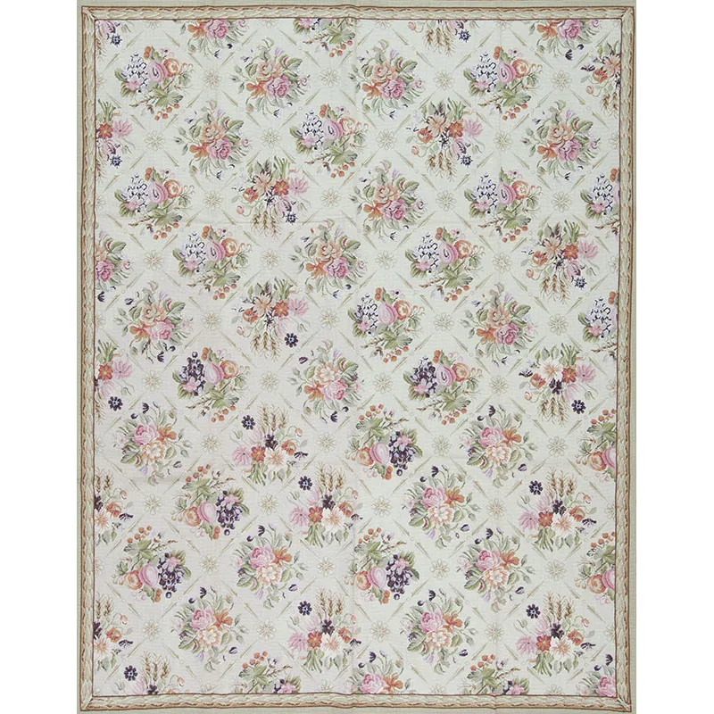 Needlepoints Rugs 112172 Gros Point Needlepoint