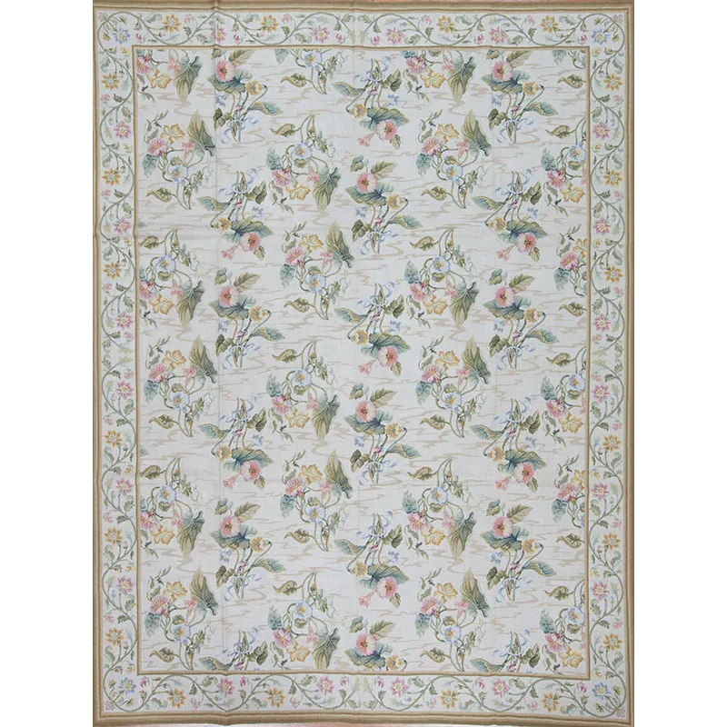 Needlepoints Rugs 112184 Gros Point Needlepoint