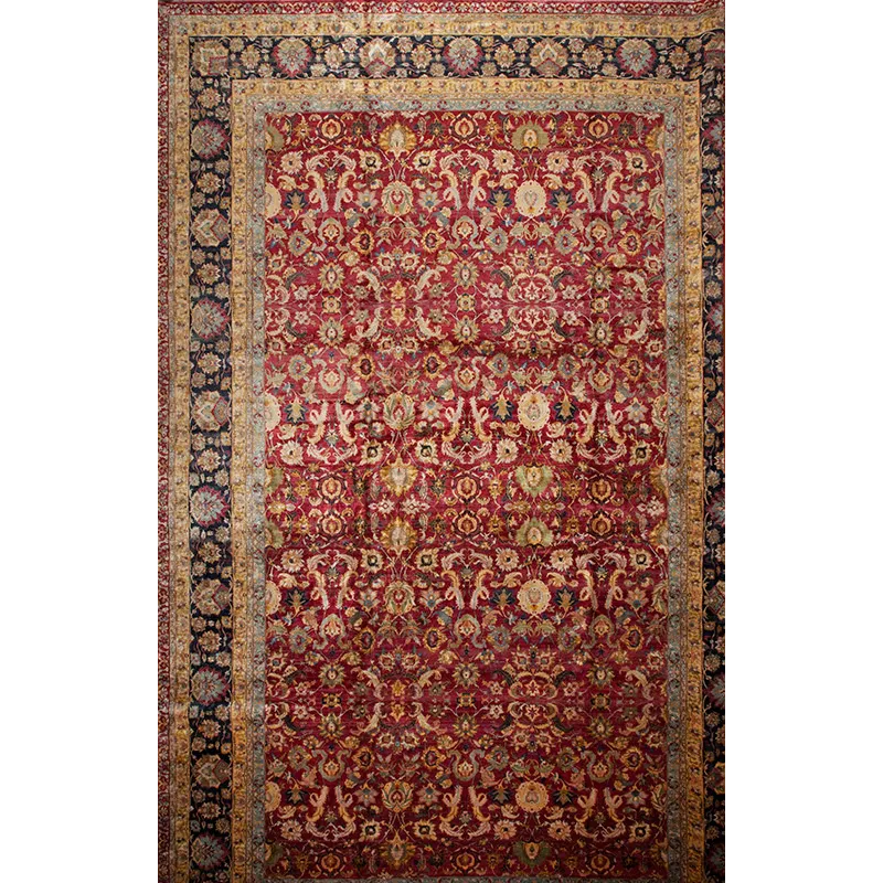 Mansion Sizes 112199 Masterpiece Silk Ac-28 Red/Black