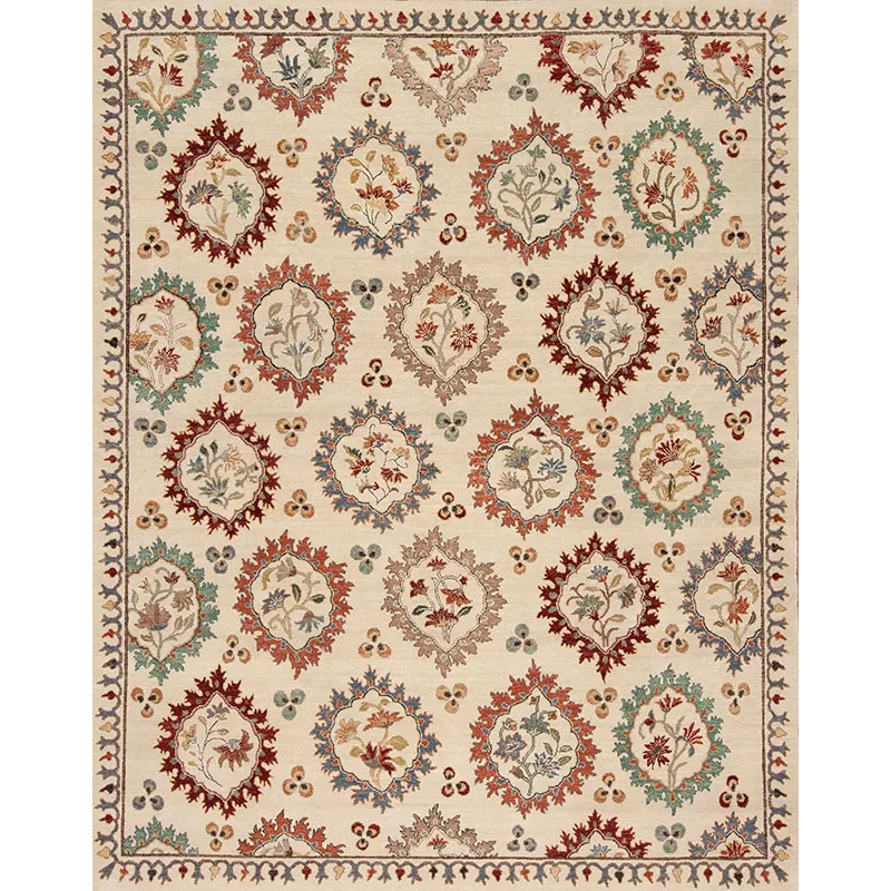 Suzani, Kanda, Ivory/Ivory
