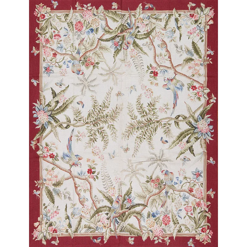 Needlepoints Rugs 113165 Gros Point Needlepoint