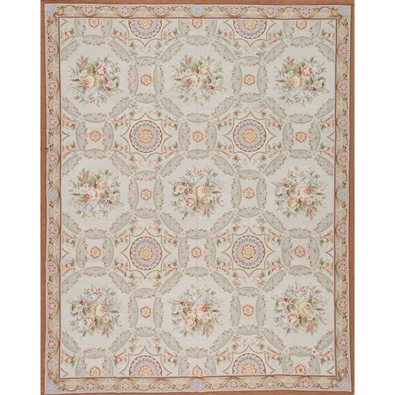 Needlepoints Rugs 113378 Gros Point Needlepoint