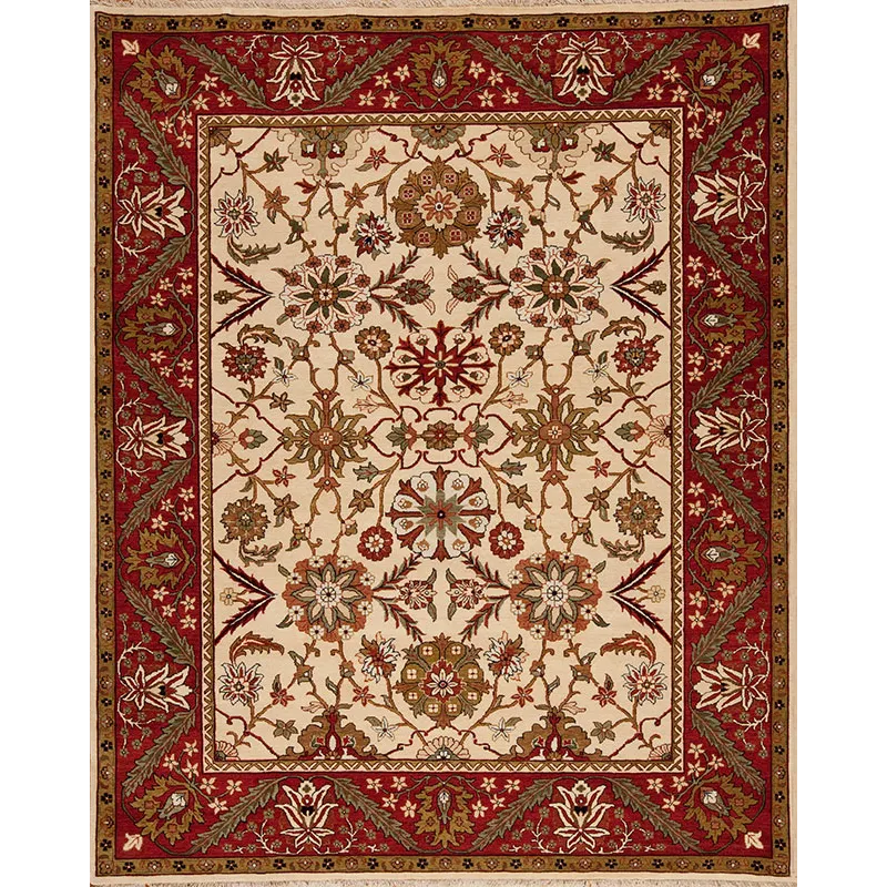 Mahal, M-205, Ivory/Red