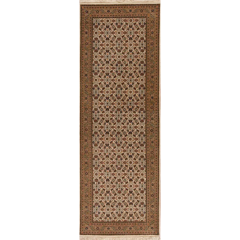 Assorted Runners 114077 Herati, Ivory/Light Green