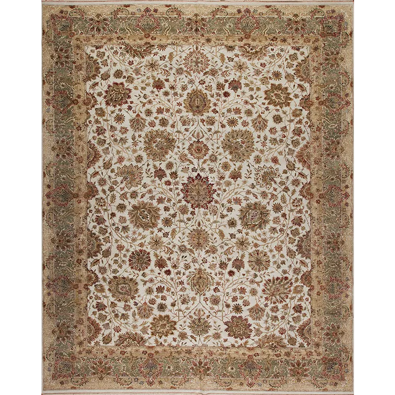 Mansion Sizes 114677 Cote D\'azure Toulon Cream/Jade