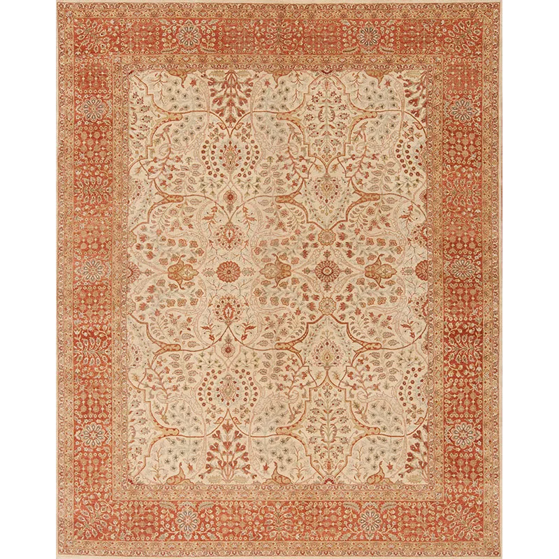 Traditional One Of A Kind, 115387 Fn.tbrt-3 Ivory Terracotta