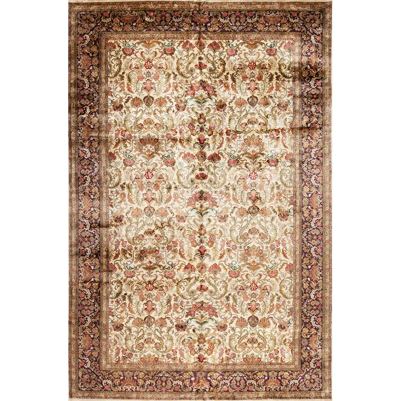 118078 Golden Age , Glamour, Ivory/Aubergine