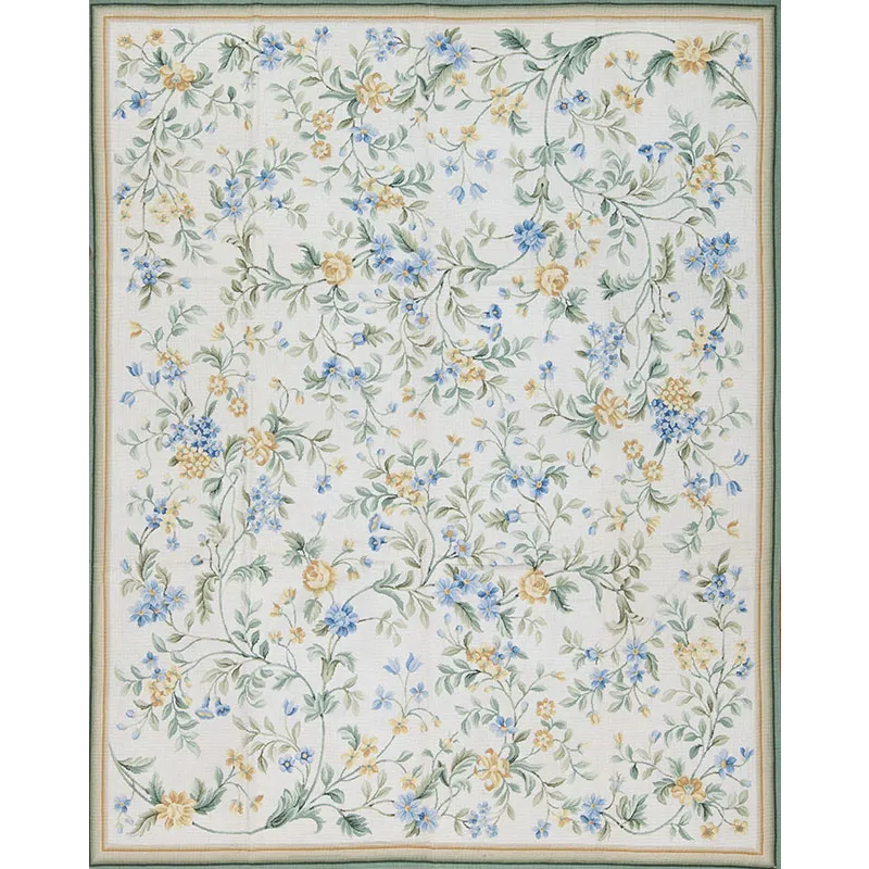 Needlepoints Rugs 119327 Gros Point Needlepoint