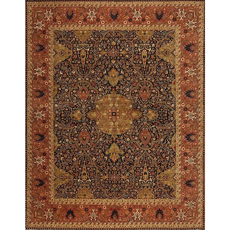 120276 Empire Collection , Carnegie, Navy/Rosewood