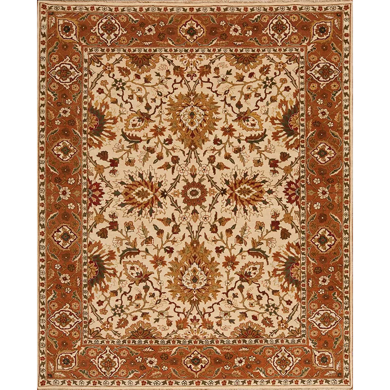 Mahal, M-228, Cream/Terra Cotta