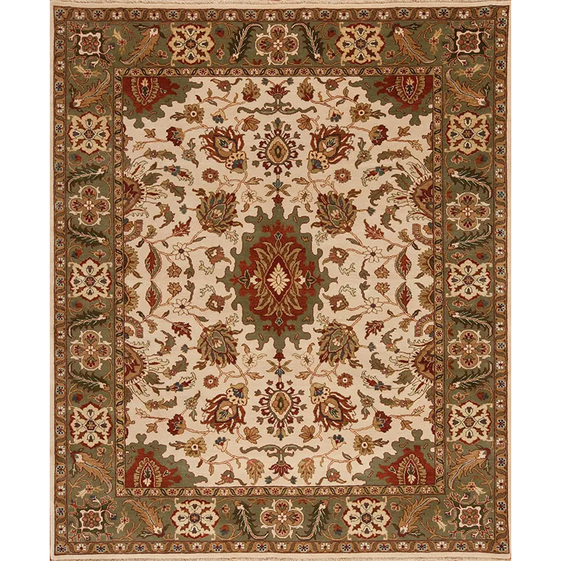 Mahal, M-223, Ivory/Jade