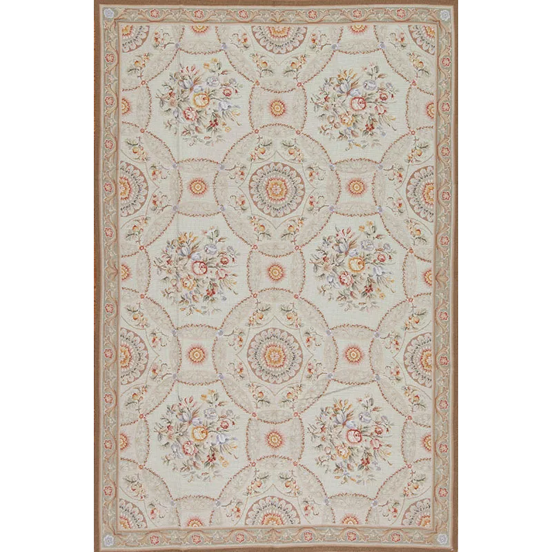 Needlepoints Rugs 122966 Gros Point Needlepoint