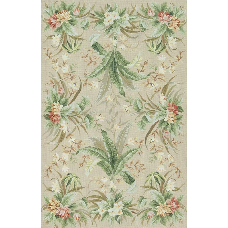 Needlepoints Rugs 126180 Gros Point Needlepoint