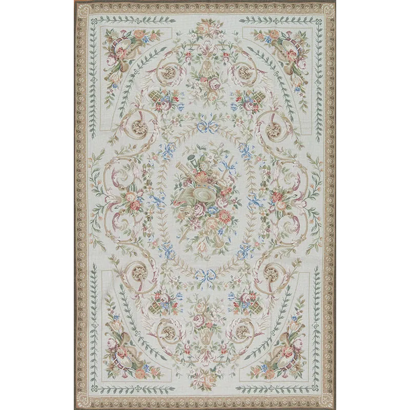 Needlepoints Rugs 126184 Gros Point Needlepoint