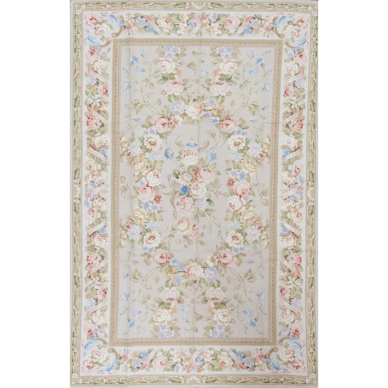 Needlepoints Rugs 126194 Gros Point Needlepoint