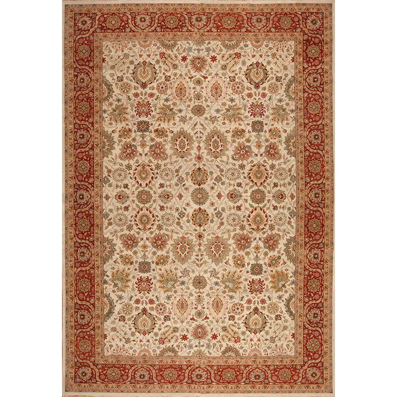 130123 Empire Collection , Rockefeller, Ivory/Red
