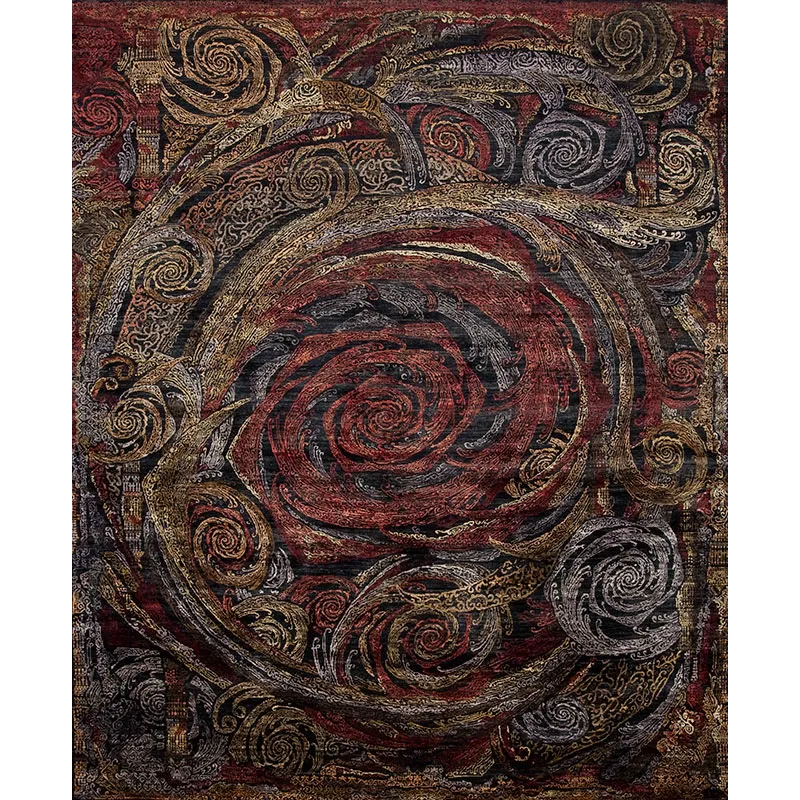 Art Tec, Rose, Silk, Black