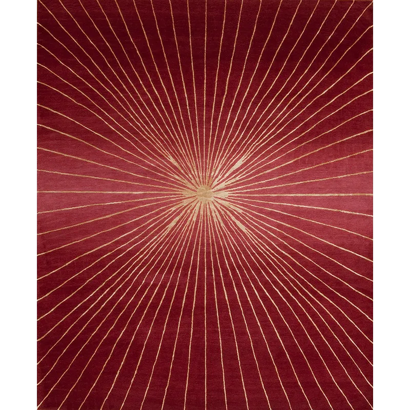 Modern Tibet 3 , Starburst, Wine