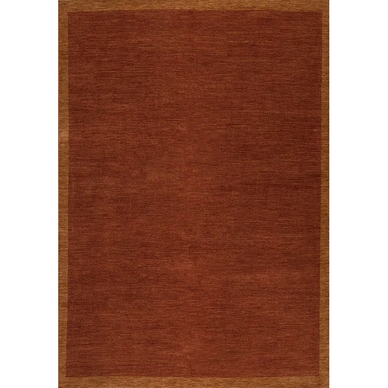 131630 Textures , Herringbone, Crimson/Pumpkin