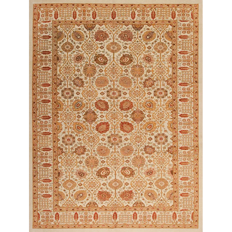 Assorted Traditional 142834 Peshawar Collection , M-9292 , Ivory/Ivory