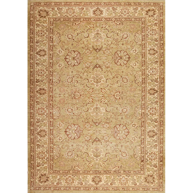One of a Kind 1142848 Peshawar Collection , M-11257, Light Green/Sand