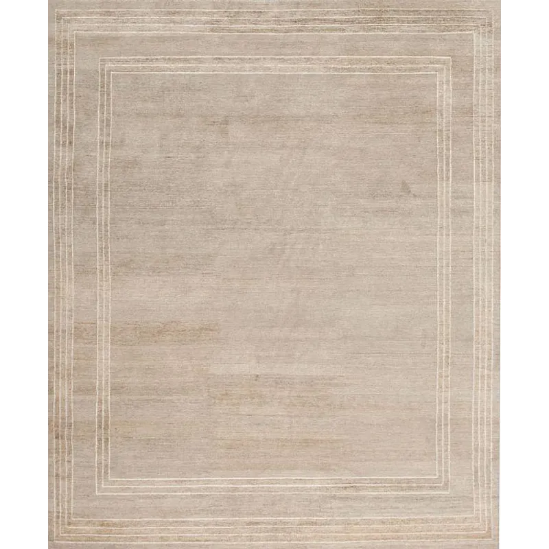 Modern One Of A Kind, 142896 Plain Hemp Nettle, Natural