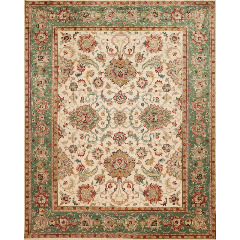Golden Age, Elegance, Ivory/Green