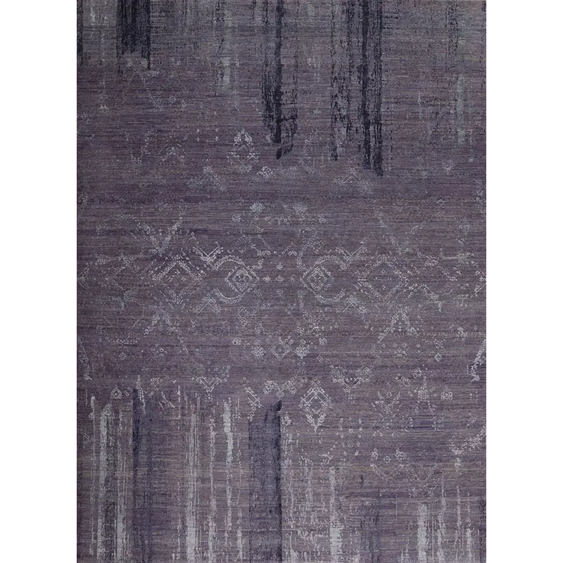 Avant-Garde Wool &amp; Silk, Bohemian, Blueberry
