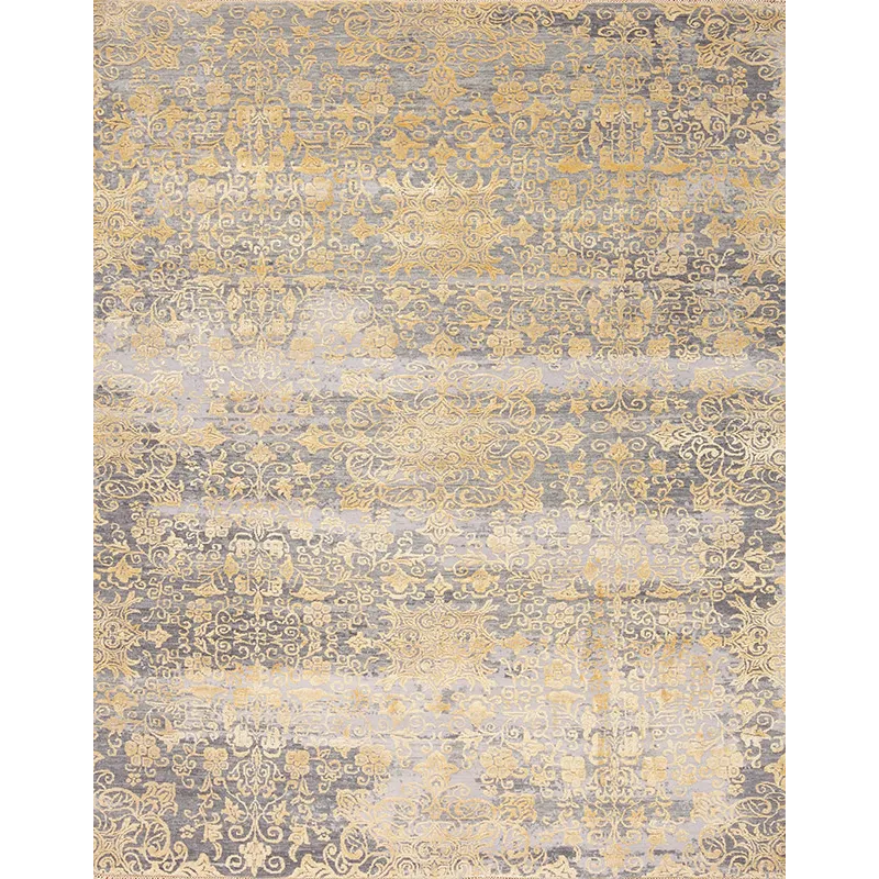 Mayfair Wool &amp; Silk, Inlay, Grey