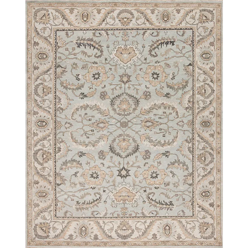 Treasures, Riches, Light Blue/Ivory